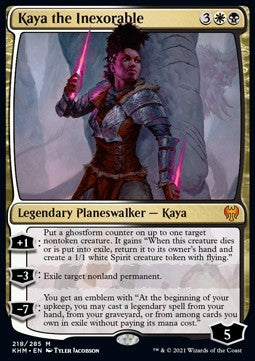 Kaya the Inexorable⁣ - Kaldheim⁣ (Mythic)⁣ [218]