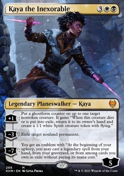 Kaya the Inexorable⁣ - Kaldheim: Extras⁣ (Mythic)⁣ [288]