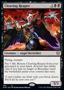 Cleaving Reaper⁣ - Kaldheim: Extras⁣ (Rare)⁣ [376]