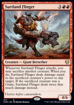 Surtland Flinger⁣ - Kaldheim: Extras⁣ (Rare)⁣ [377]