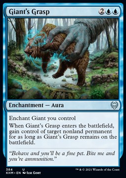 Giant's Grasp⁣ - Kaldheim: Extras⁣ (Uncommon)⁣ [384]