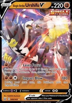 Single Strike Urshifu V⁣ - Battle Styles⁣ (Ultra Rare)⁣ [85]