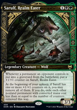 Sarulf, Realm Eater⁣ - Kaldheim: Extras⁣ (Rare)⁣ [330]