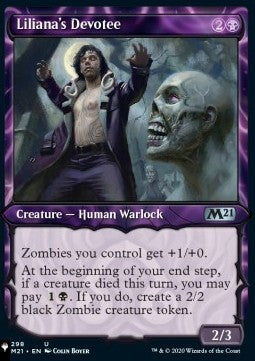 Liliana's Devotee⁣ - The List⁣ (Uncommon)⁣ [298]