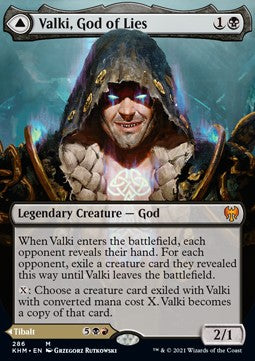 Valki, God of Lies // Tibalt, Cosmic Impostor (V.1)⁣ - Kaldheim: Extras⁣ (Mythic)⁣ [286]