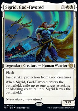 Sigrid, God-Favored⁣ - Kaldheim⁣ (Rare)⁣ [29]