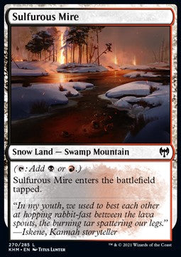 Sulfurous Mire⁣ - Kaldheim⁣ (Common)⁣ [270]