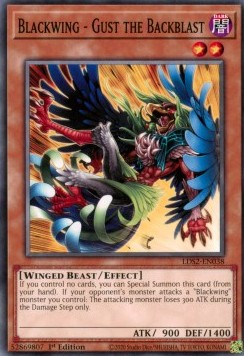 Blackwing - Gust the Backblast - Legendary Duelists: Season 2 (Common) [LDS2-038]