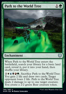 Path to the World Tree⁣ - Kaldheim⁣ (Uncommon)⁣ [186]