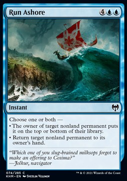 Run Ashore⁣ - Kaldheim⁣ (Common)⁣ [74]