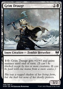 Grim Draugr⁣ - Kaldheim⁣ (Common)⁣ [96]
