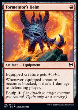 Tormentor's Helm⁣ - Kaldheim⁣ (Common)⁣ [155]
