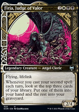 Firja, Judge of Valor⁣ - Kaldheim: Extras⁣ (Uncommon)⁣ [322]