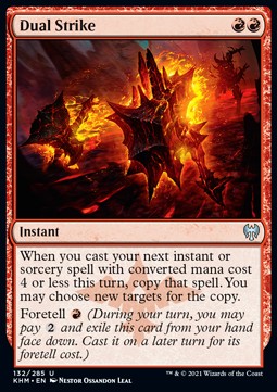 Dual Strike⁣ - Kaldheim⁣ (Uncommon)⁣ [132]