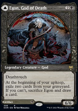 Egon, God of Death // Throne of Death⁣ - Kaldheim: Extras⁣ (Rare)⁣ [306]