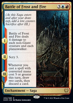 Battle of Frost and Fire⁣ - Kaldheim⁣ (Rare)⁣ [204]