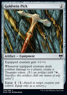 Goldvein Pick⁣ - Kaldheim⁣ (Common)⁣ [239]