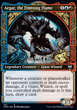 Aegar, the Freezing Flame⁣ - Kaldheim: Extras⁣ (Uncommon)⁣ [321]