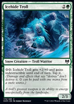 Icehide Troll⁣ - Kaldheim⁣ (Common)⁣ [176]