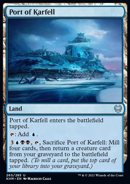 Port of Karfell⁣ - Kaldheim⁣ (Uncommon)⁣ [265]
