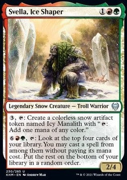 Svella, Ice Shaper⁣ - Kaldheim⁣ (Uncommon)⁣ [230]