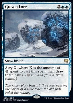 Graven Lore⁣ - Kaldheim⁣ (Rare)⁣ [61]