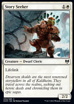Story Seeker⁣ - Kaldheim⁣ (Common)⁣ [34]