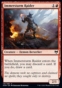 Immersturm Raider⁣ - Kaldheim⁣ (Common)⁣ [141]