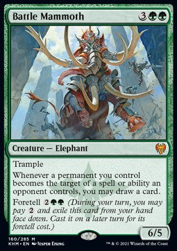 Battle Mammoth⁣ - Kaldheim⁣ (Mythic)⁣ [160]