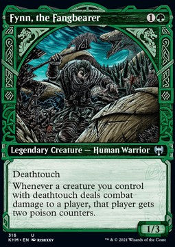 Fynn, the Fangbearer⁣ - Kaldheim: Extras⁣ (Uncommon)⁣ [316]