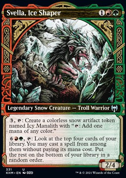 Svella, Ice Shaper⁣ - Kaldheim: Extras⁣ (Uncommon)⁣ [331]
