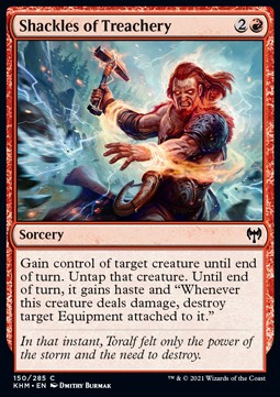 Shackles of Treachery⁣ - Kaldheim⁣ (Common)⁣ [150]