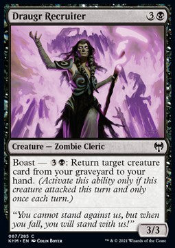 Draugr Recruiter⁣ - Kaldheim⁣ (Common)⁣ [87]