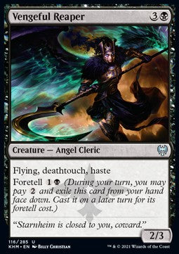 Vengeful Reaper⁣ - Kaldheim⁣ (Uncommon)⁣ [116]