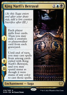 King Narfi's Betrayal⁣ - Kaldheim⁣ (Rare)⁣ [219]