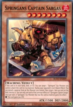 Springans Captain Sargas⁣ - Blazing Vortex⁣ (Common)⁣ [009]
