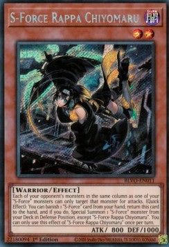 S-Force Rappa Chiyomaru⁣ - Blazing Vortex⁣ (Secret Rare)⁣ [011]
