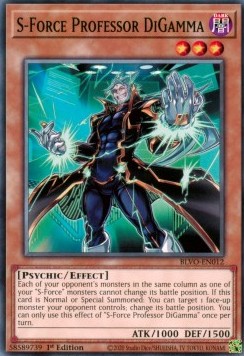 S-Force Professor DiGamma⁣ - Blazing Vortex⁣ (Common)⁣ [012]