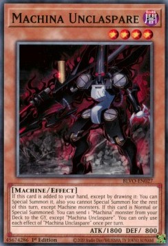 Machina Unclaspare⁣ - Blazing Vortex⁣ (Common)⁣ [027]
