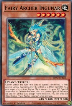 Fairy Archer Ingunar⁣ - Blazing Vortex⁣ (Common)⁣ [030]