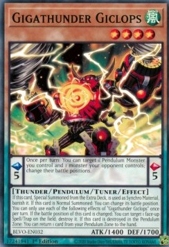 Gigathunder Giclops⁣ - Blazing Vortex⁣ (Common)⁣ [032]