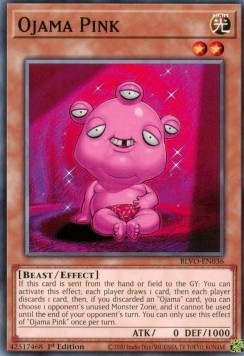 Ojama Pink⁣ - Blazing Vortex⁣ (Common)⁣ [036]
