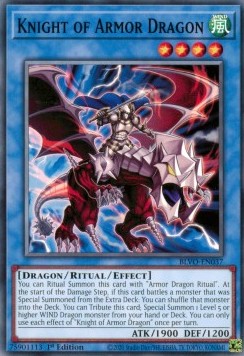 Knight of Armor Dragon⁣ - Blazing Vortex⁣ (Common)⁣ [037]