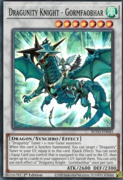 Dragunity Knight - Gormfaobhar⁣ - Blazing Vortex⁣ (Super Rare)⁣ [045]