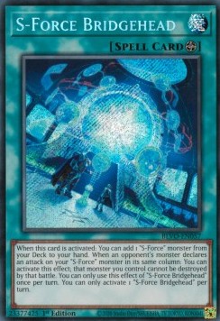S-Force Bridgehead⁣ - Blazing Vortex⁣ (Secret Rare)⁣ [057]