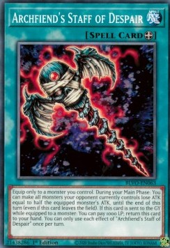 Archfiend's Staff of Despair⁣ - Blazing Vortex⁣ (Common)⁣ [063]