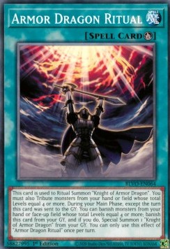 Armor Dragon Ritual⁣ - Blazing Vortex⁣ (Common)⁣ [064]