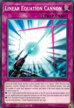 Linear Equation Cannon⁣ - Blazing Vortex⁣ (Common)⁣ [080]