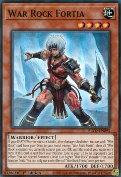 War Rock Fortia⁣ - Blazing Vortex⁣ (Super Rare)⁣ [093]