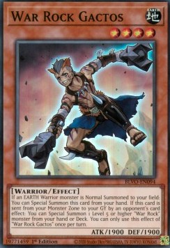 War Rock Gactos⁣ - Blazing Vortex⁣ (Super Rare)⁣ [094]